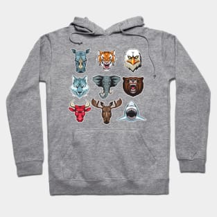 Wild animal Collection Hoodie